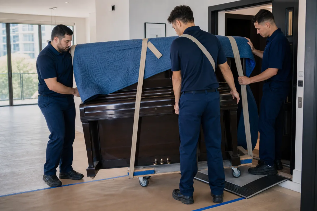 Piano Moving: Equipment, Protection and Access Plan