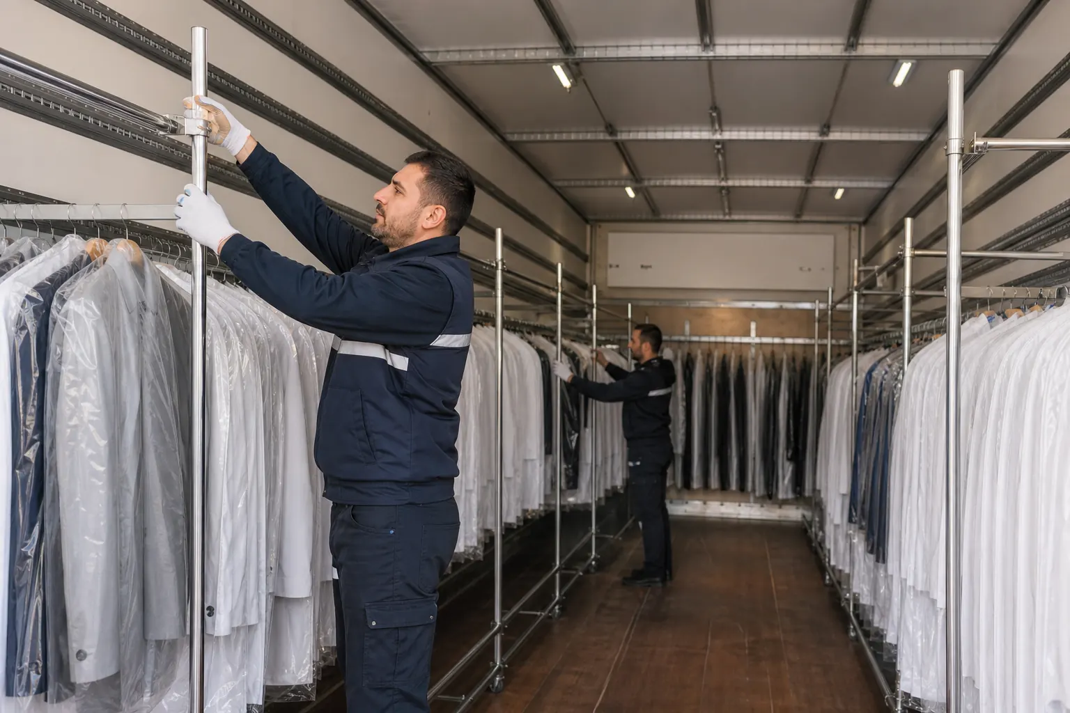 Garment-on-Hanger Transport